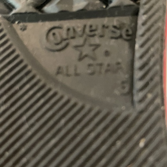 VINTAGE RARE Converse All Star 1Q101 Suede Leather Hi Sneakers sz 7 women - Picture 3 of 16